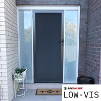 Seconline LOW-VIS Hinged Security Screen Door